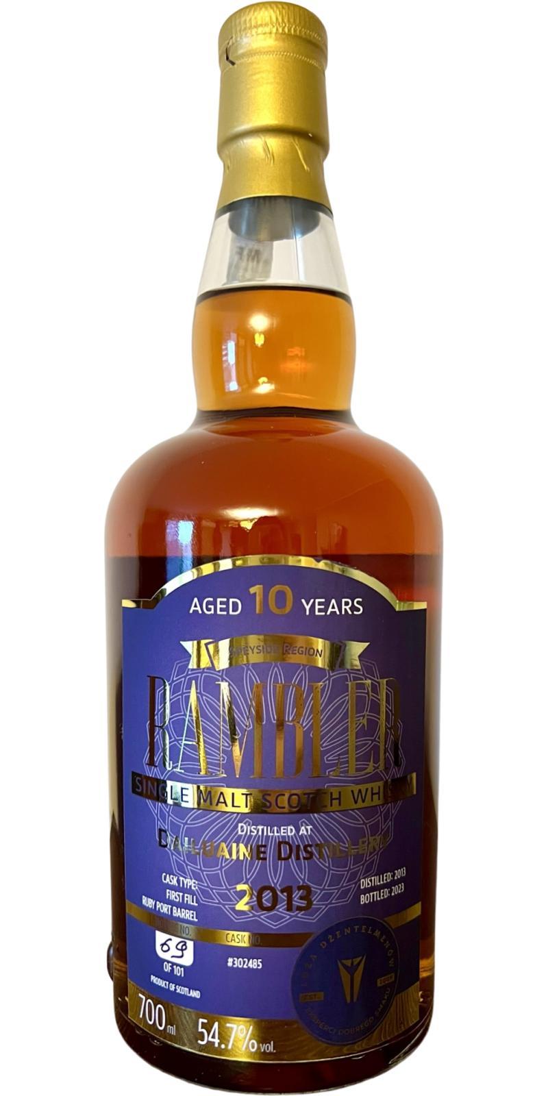 Dailuaine 2013 LoDz  Rambler