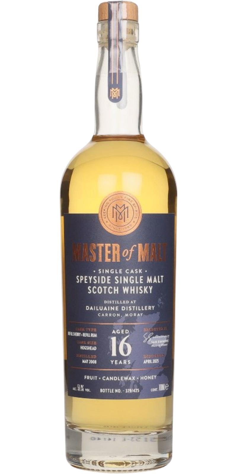 Dailuaine 2008 MoM  Single Cask