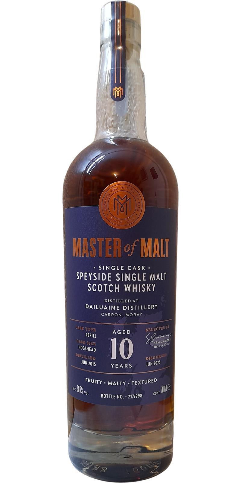 Dailuaine 2015 MoM  Single Cask