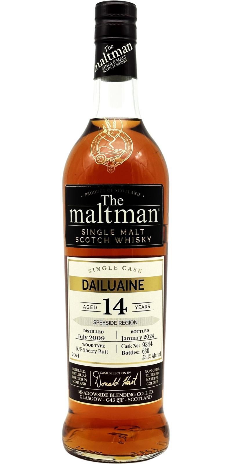 Dailuaine 2009 MBl  The Maltman