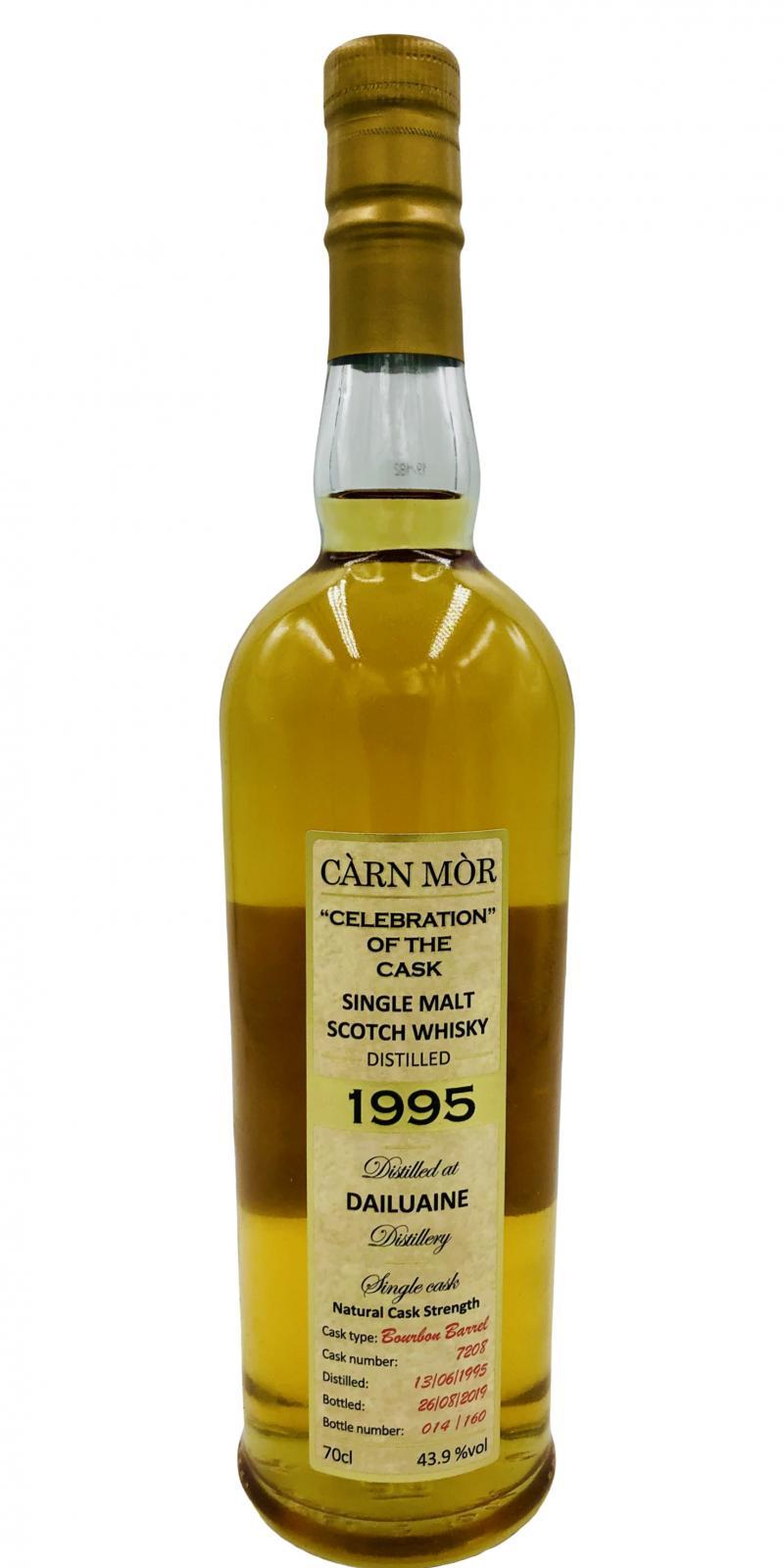 Dailuaine 1995 MMcK  Càrn Mòr Celebration of the Cask