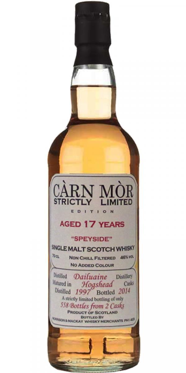 Dailuaine 1997 MMcK  Càrn Mòr - Strictly Limited Edition