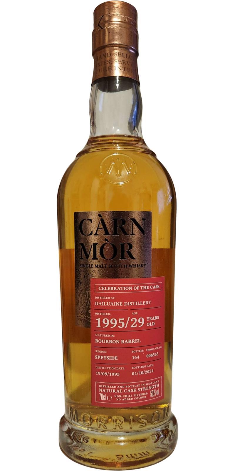 Dailuaine 1995 MSWD  Càrn Mòr Celebration of the Cask