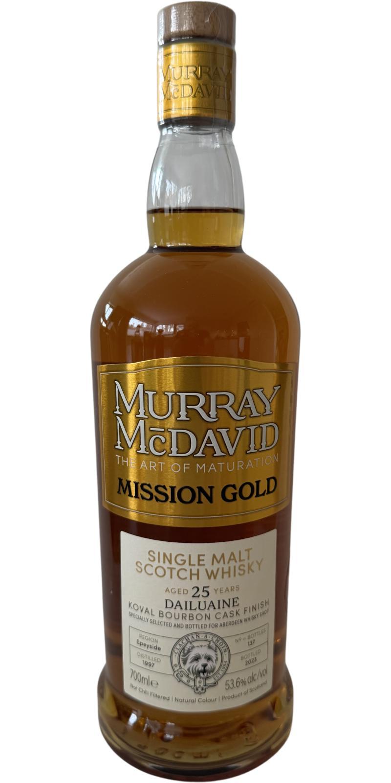 Dailuaine 1997 MM  Mission Gold