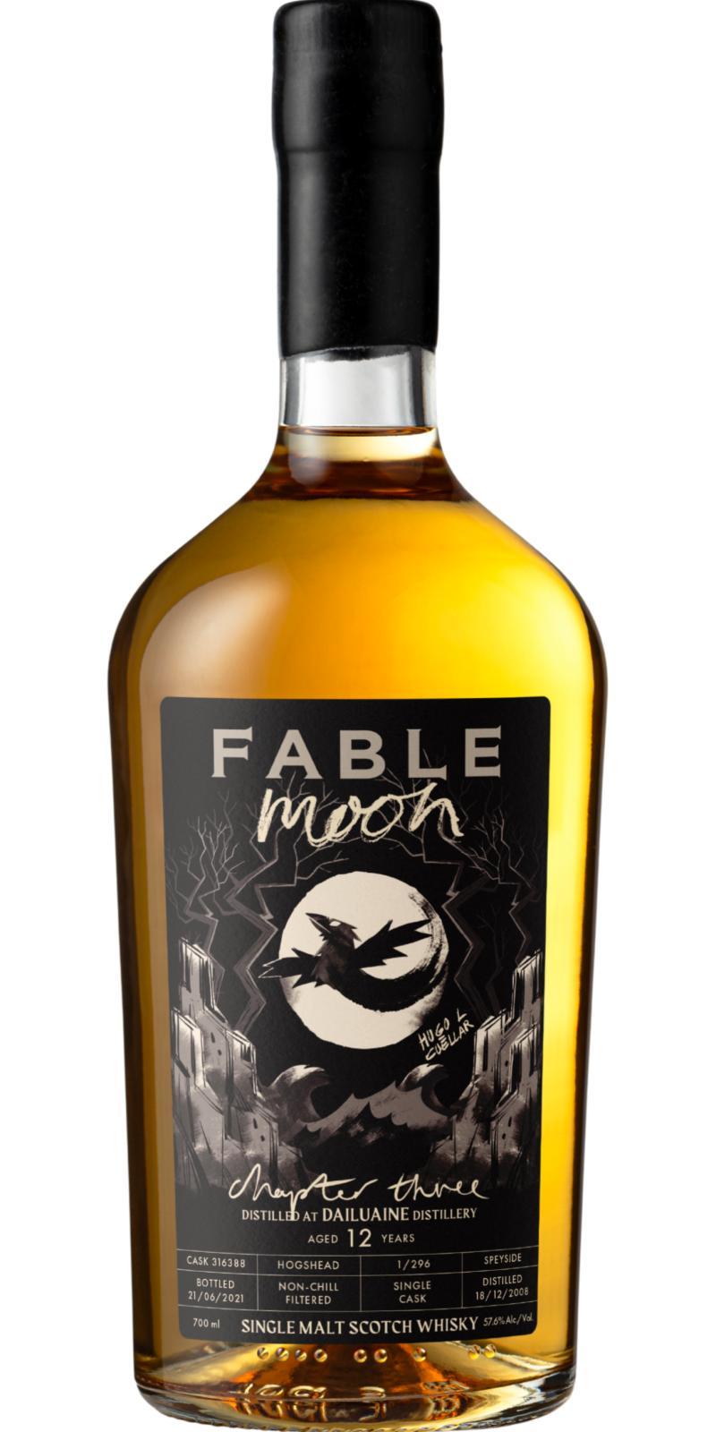 Dailuaine 2008 PSL  Fable Whisky - 3rd Release - Chapter Three