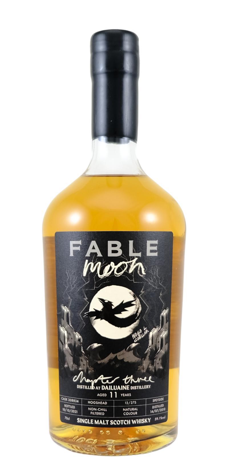 Dailuaine 2010 PSL  Fable Whisky - 5th Release - Chapter Three