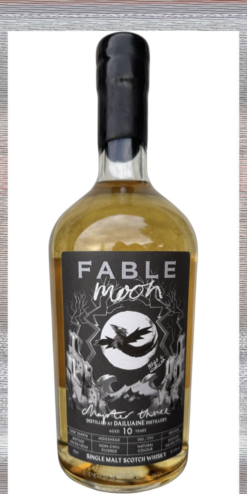 Dailuaine 2013 PSL  Fable Whisky - Chapter Three