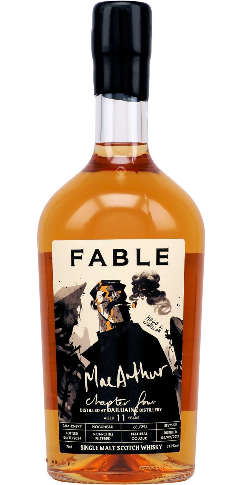 Dailuaine 2013 PSL  Fable - Chapter 4 - MacArthur