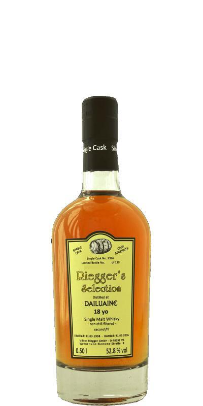 Dailuaine 1998 RS  Second Fill