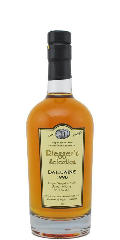 Dailuaine 1998 RS  Cask Strength