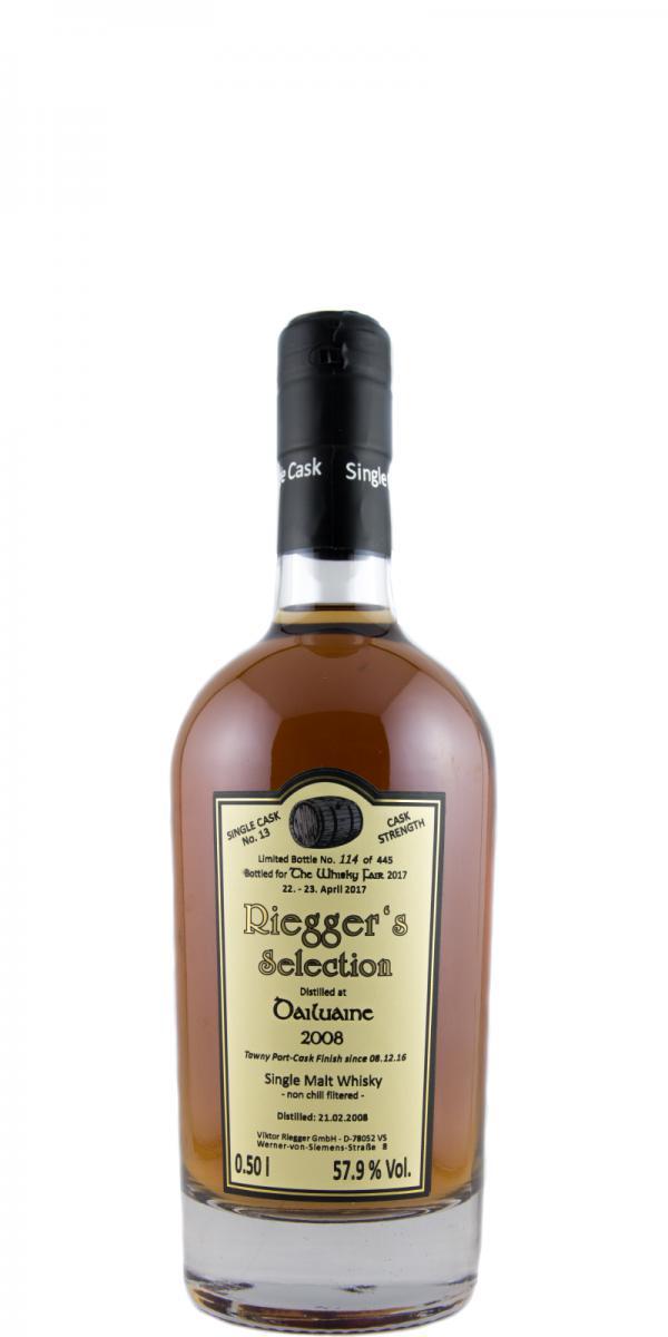 Dailuaine 2008 RS  Single Cask