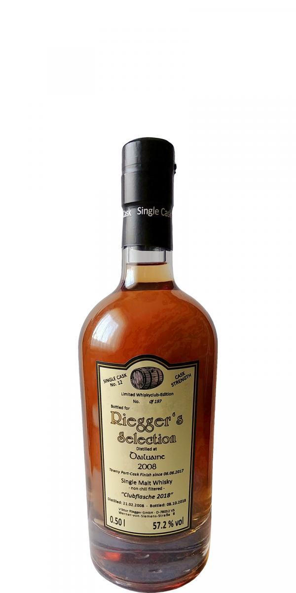 Dailuaine 2008 RS  Clubflasche 2018
