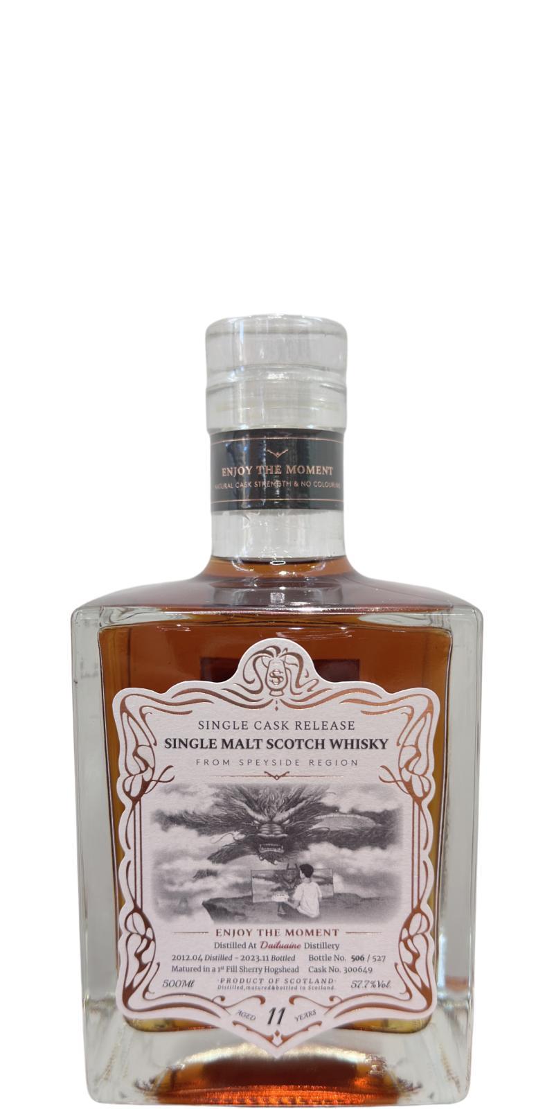 Dailuaine 2012 SCSM  Enjoy The Moment