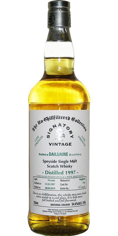 Dailuaine 1997 SV  The Un-Chillfiltered Collection - Cask Strength