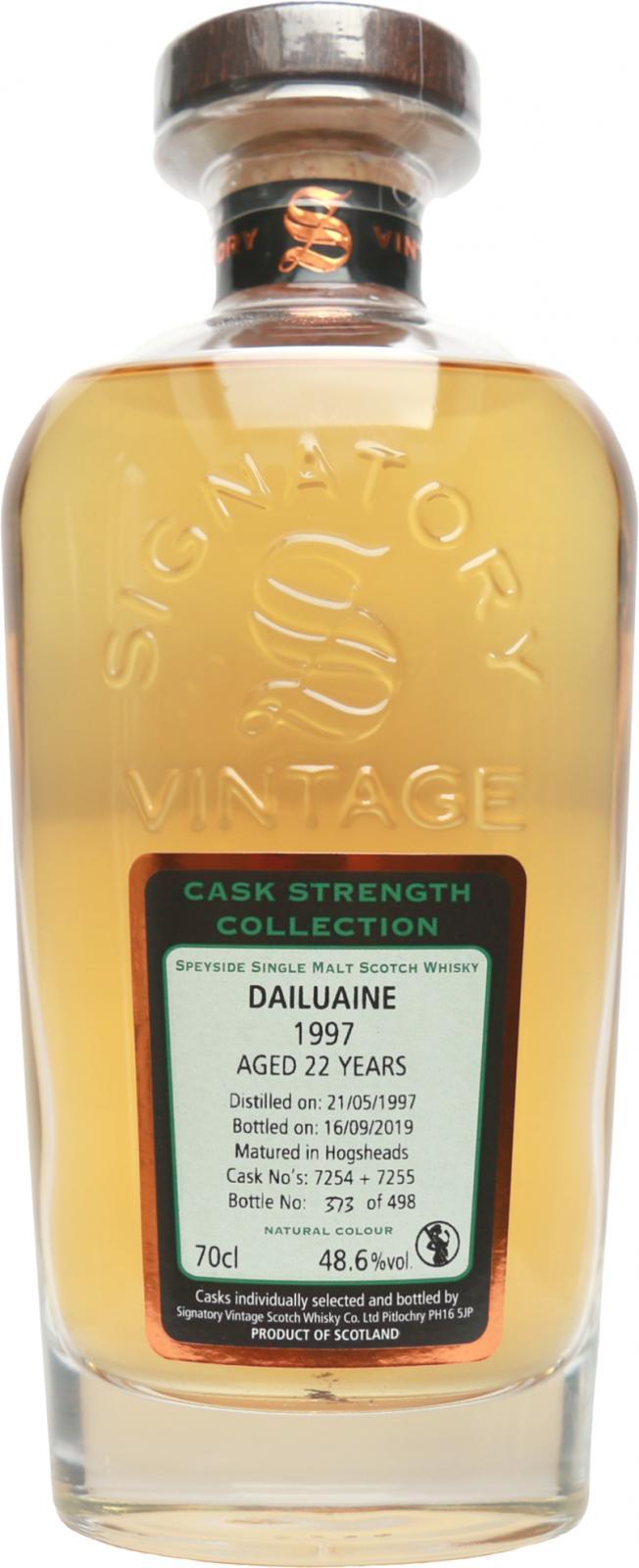 Dailuaine 1997 SV  Cask Strength Collection