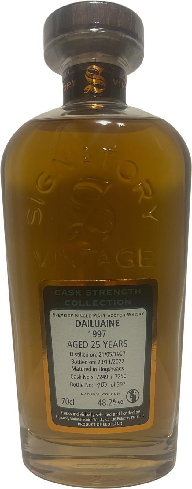 Dailuaine 1997 SV  Cask Strength Collection