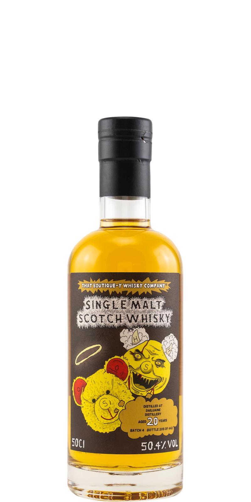 Dailuaine Batch 4 TBWC