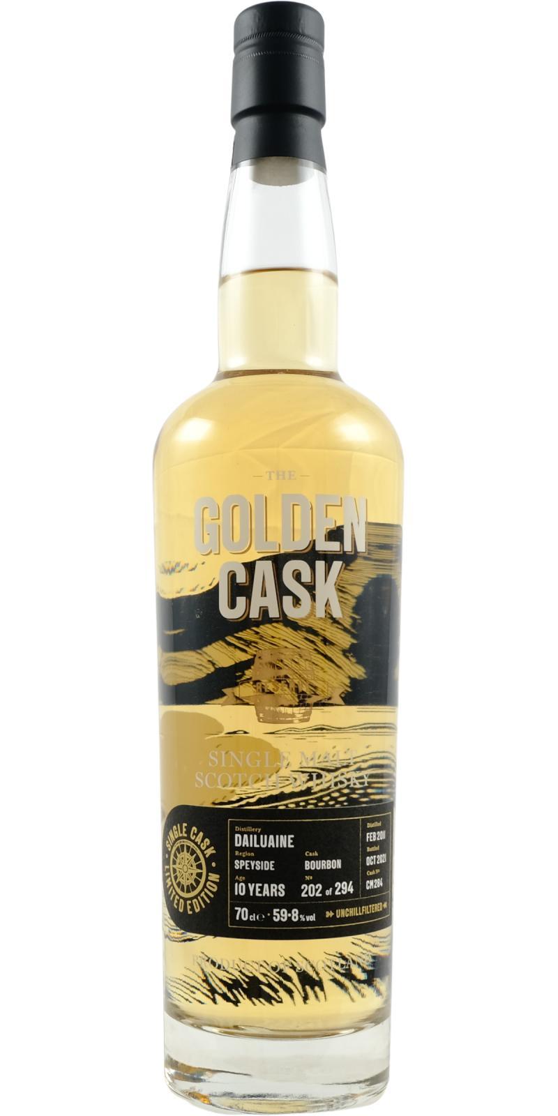 Dailuaine 2011 HMcD  The Golden Cask - Reserve