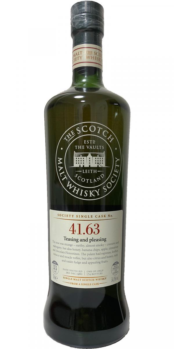 Dailuaine 1980 SMWS 41.63  Teasing and pleasing