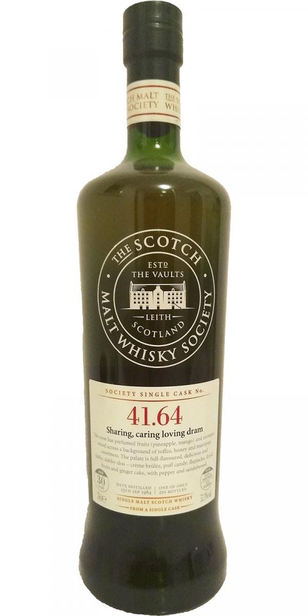 Dailuaine 1984 SMWS 41.64  Sharing, caring loving dram
