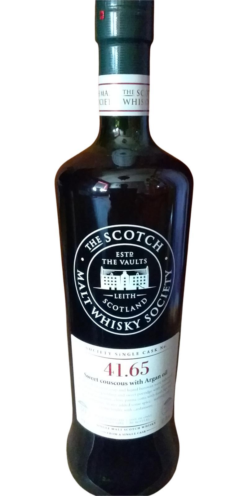 Dailuaine 1984 SMWS 41.65  Sweet couscous with Argan oil