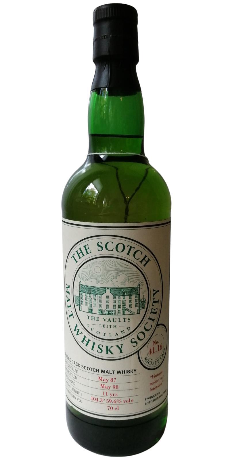 Dailuaine 1987 SMWS 41.16  Vintage motor car interiors