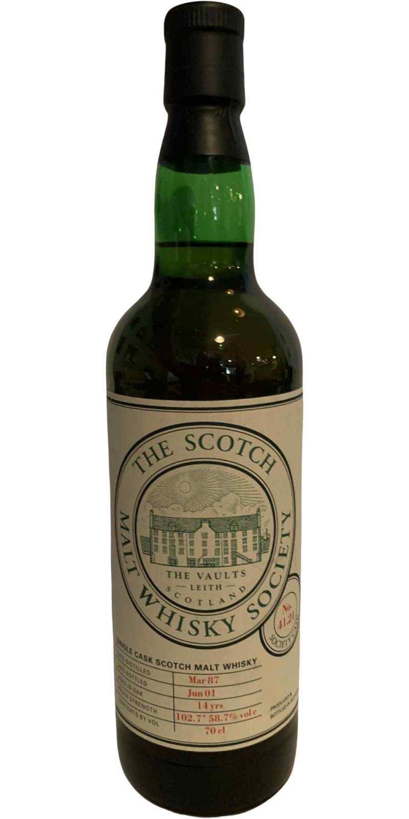 Dailuaine 1987 SMWS 41.24  Apples and Wine