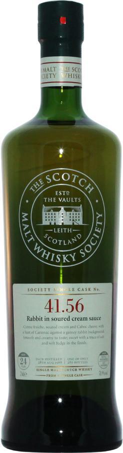 Dailuaine 1988 SMWS 41.56  Rabbit in soured cream sauce