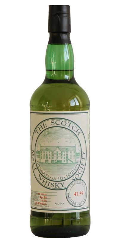 Dailuaine 1990 SMWS 41.39  Bitter sweet narrative