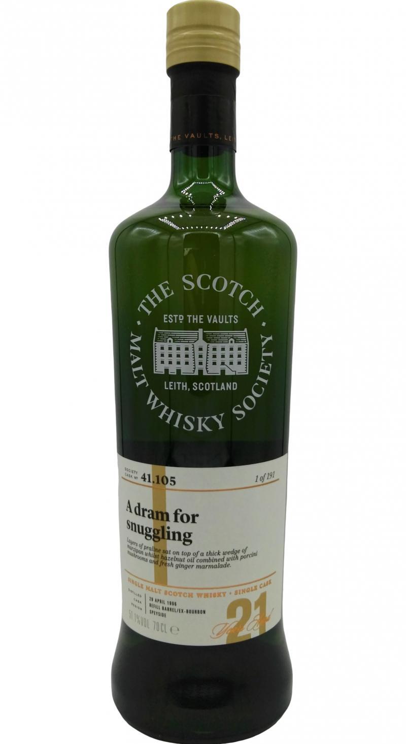 Dailuaine 1996 SMWS 41.105  A dram for snuggling