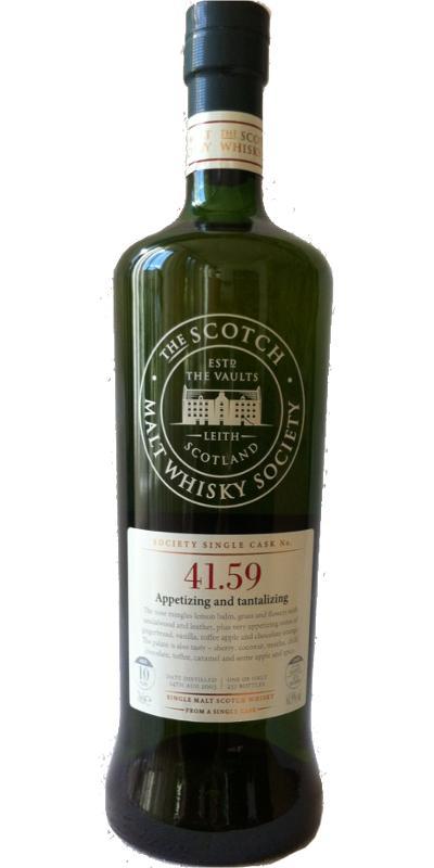 Dailuaine 2003 SMWS 41.59  Appetizing and tantalizing