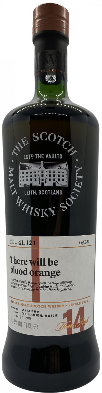 Dailuaine 2004 SMWS 41.121  There will be blood orange