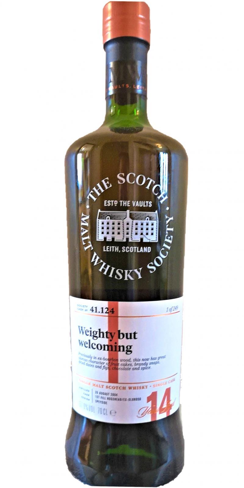 Dailuaine 2004 SMWS 41.124  Weighty but welcoming