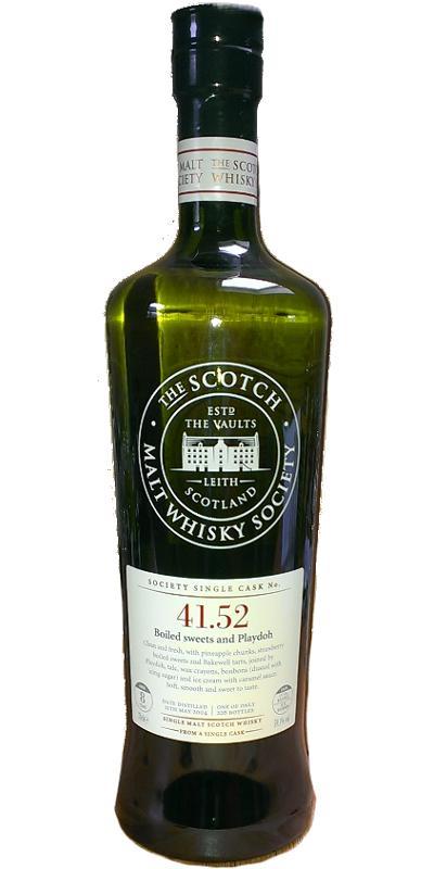 Dailuaine 2004 SMWS 41.52  Boiled sweets and Playdoh