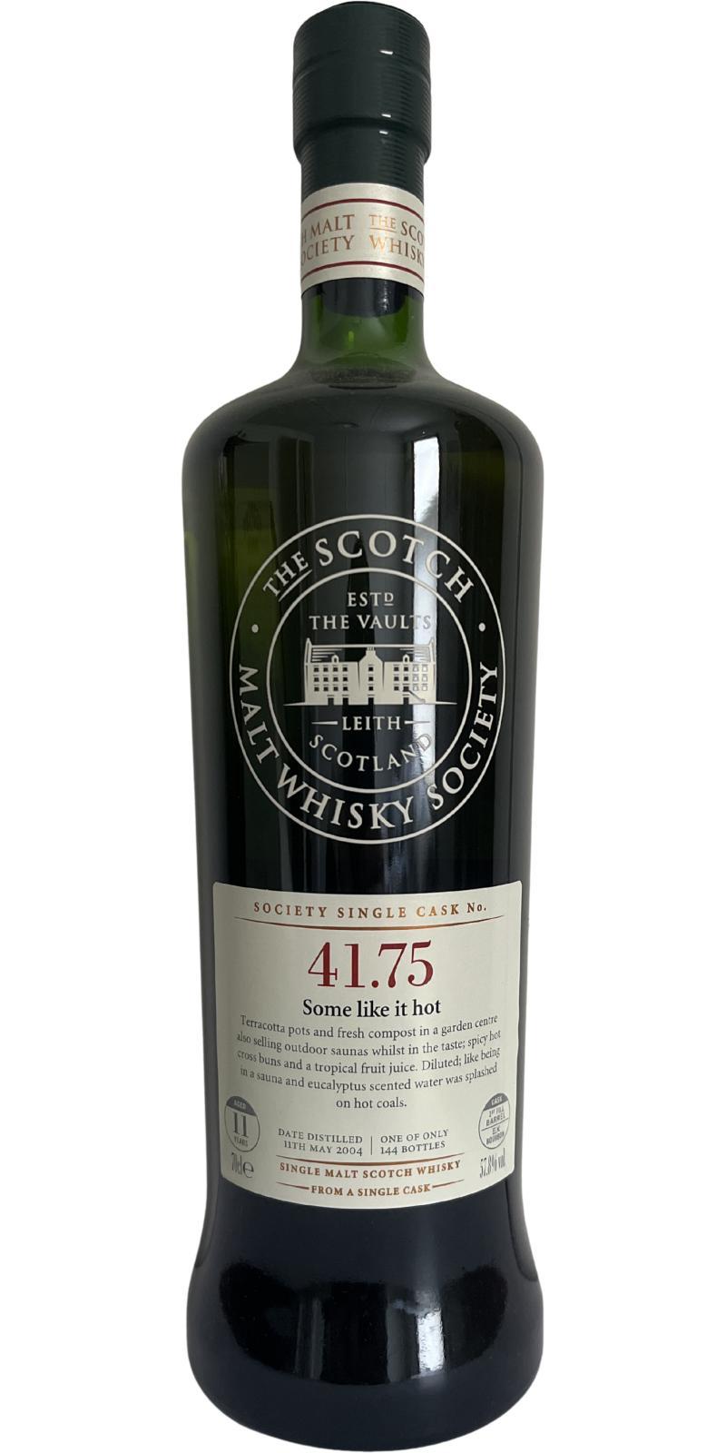 Dailuaine 2004 SMWS 41.75  Some like it hot