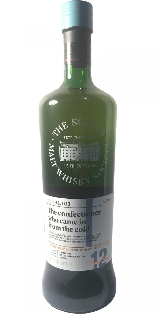 Dailuaine 2005 SMWS 41.103  The confectioner who came in from the cold