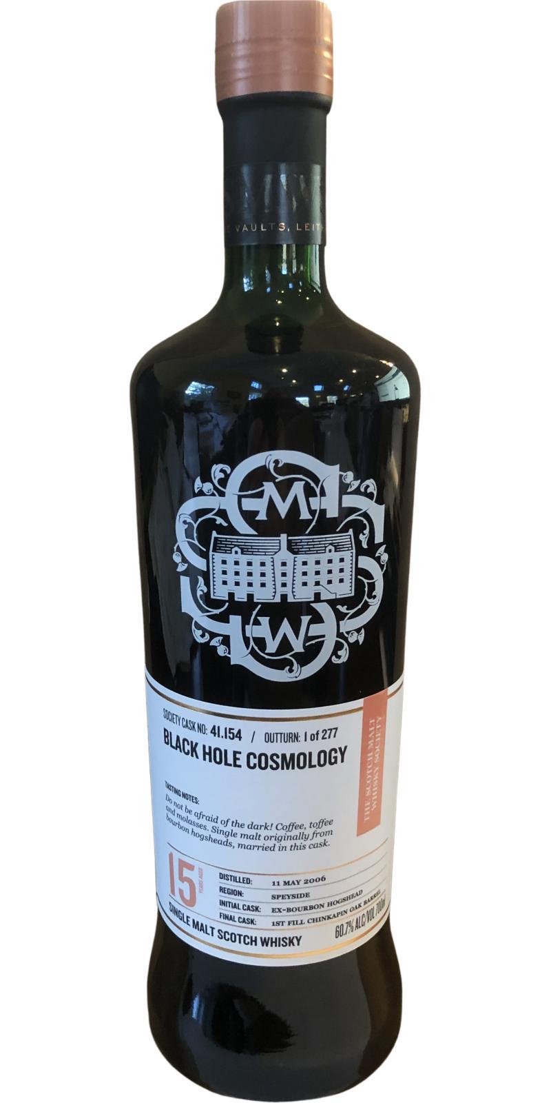 Dailuaine 2006 SMWS 41.154  Black hole cosmology