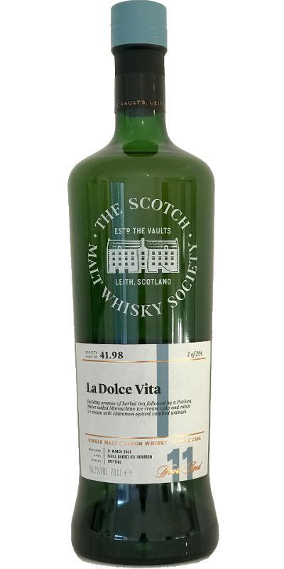 Dailuaine 2006 SMWS 41.98  La Dolce Vita