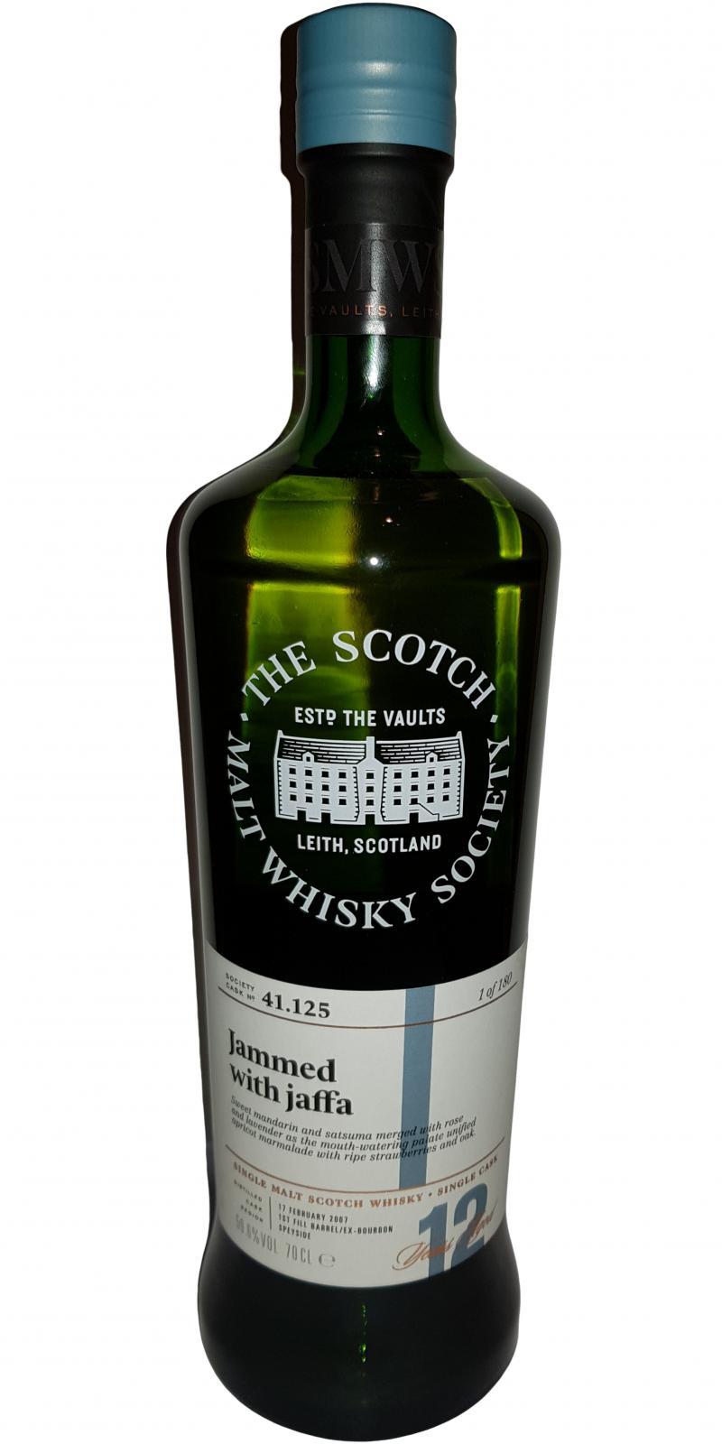 Dailuaine 2007 SMWS 41.125  Jammed with jaffa