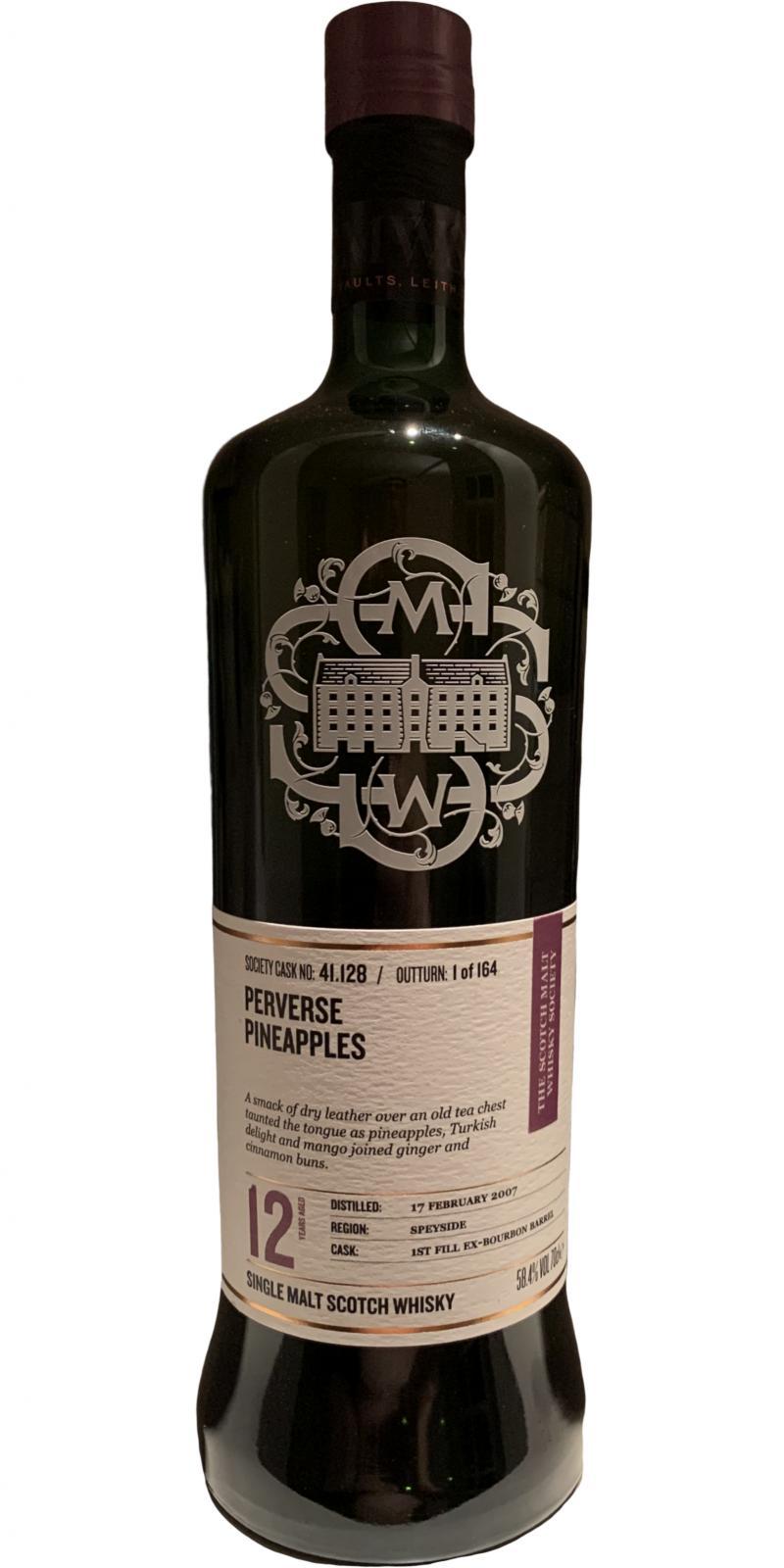 Dailuaine 2007 SMWS 41.128  Perverse pineapples