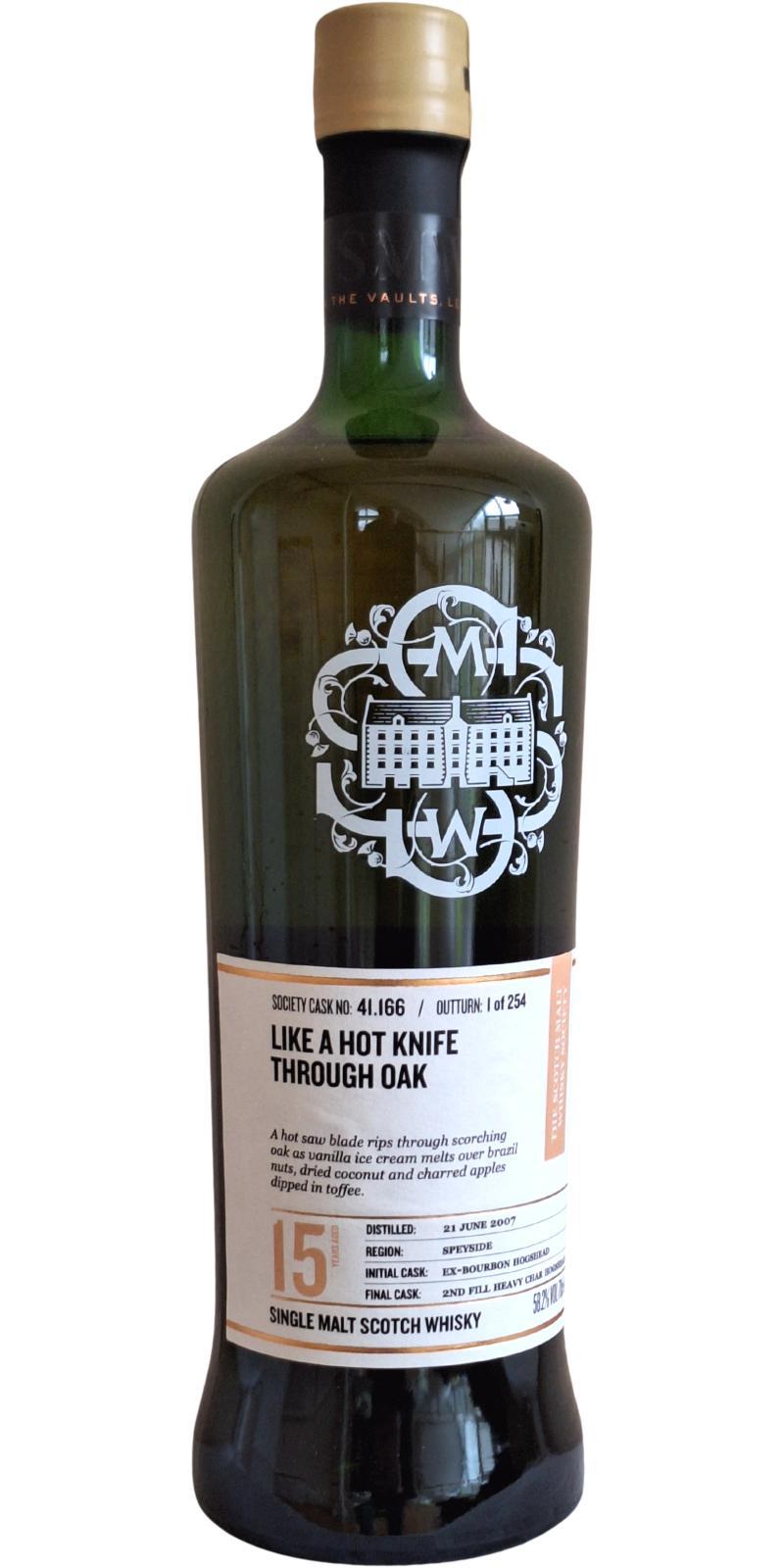 Dailuaine 2007 SMWS 41.166  Like a hot knife through oak