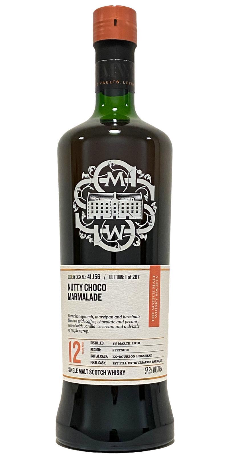 Dailuaine 2010 SMWS 41.156  Nutty choco marmalade