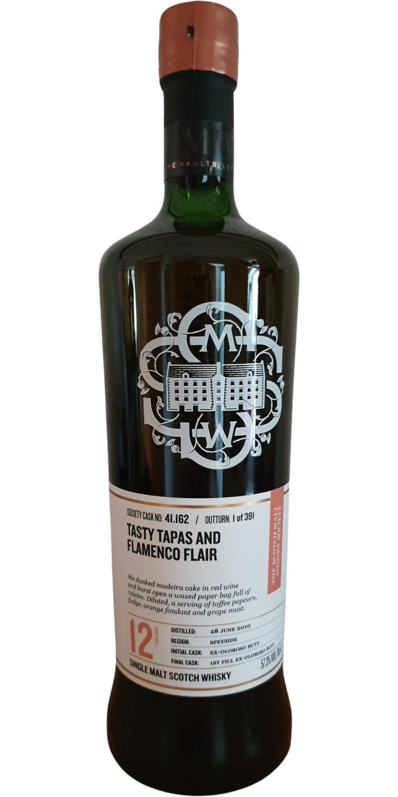 Dailuaine 2010 SMWS 41.162  Tasty tapas and flamenco flairs