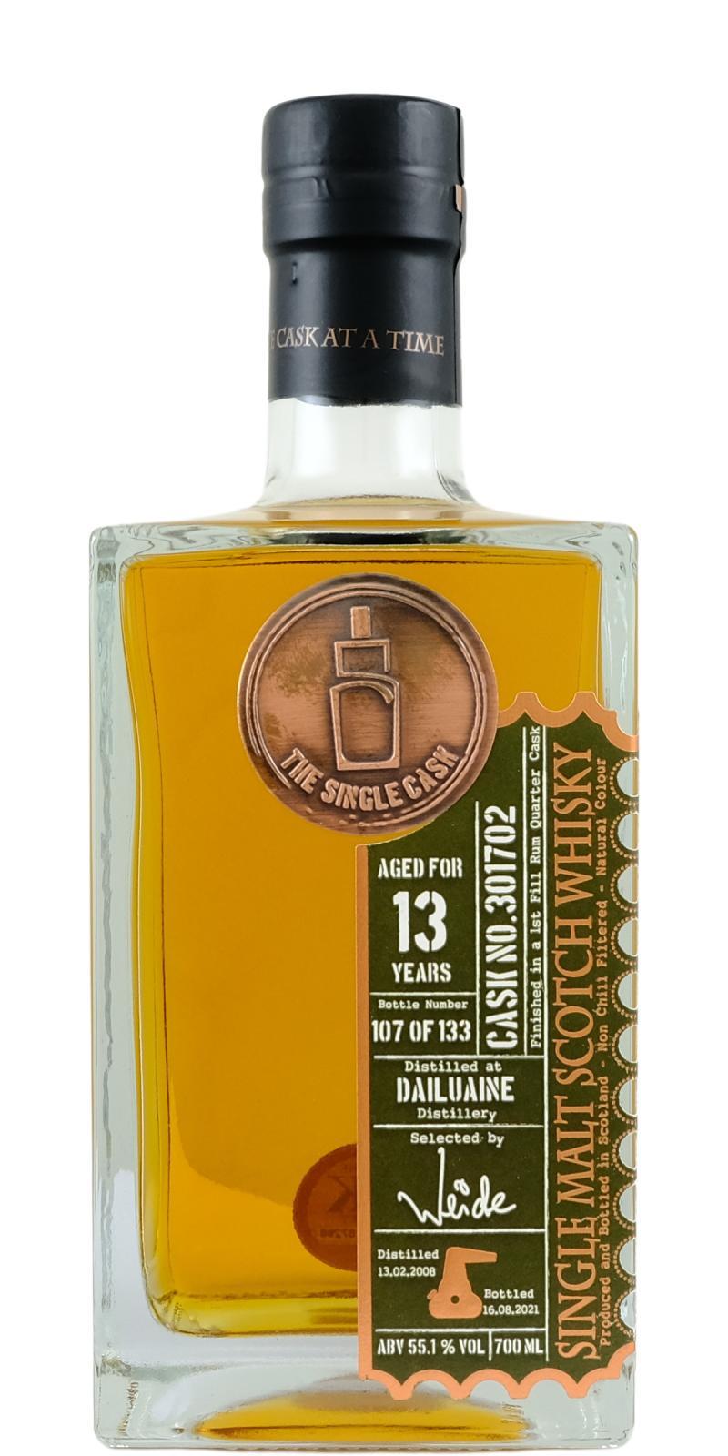 Dailuaine 2008 TSCL  The Single Cask