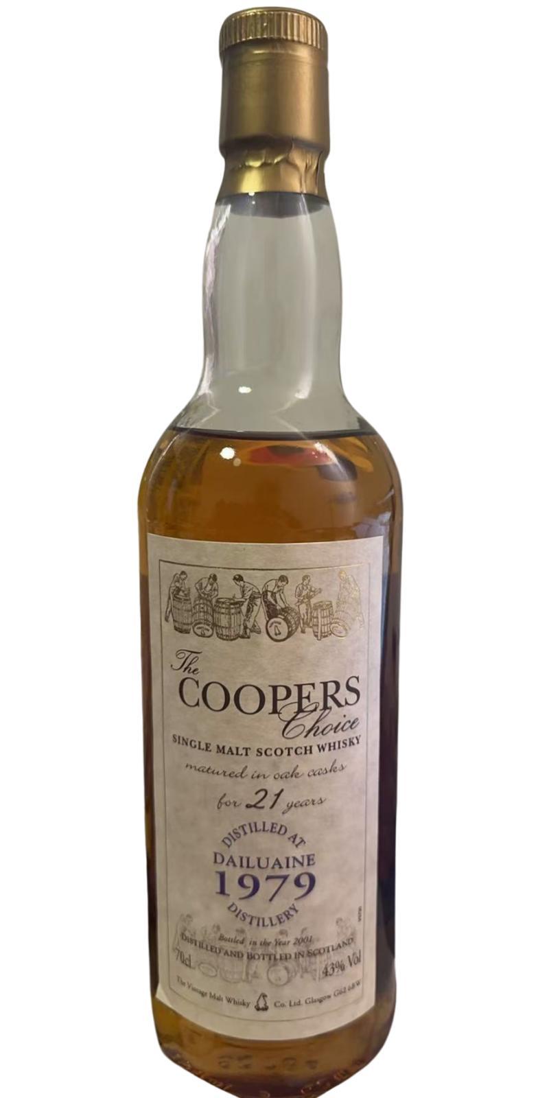 Dailuaine 1979 VM  The Cooper's Choice