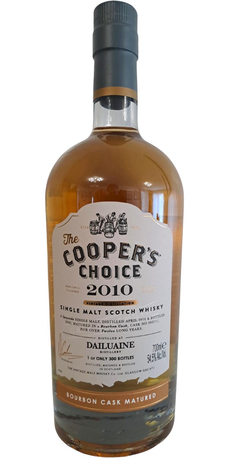 Dailuaine 2010 VM  The Cooper's Choice