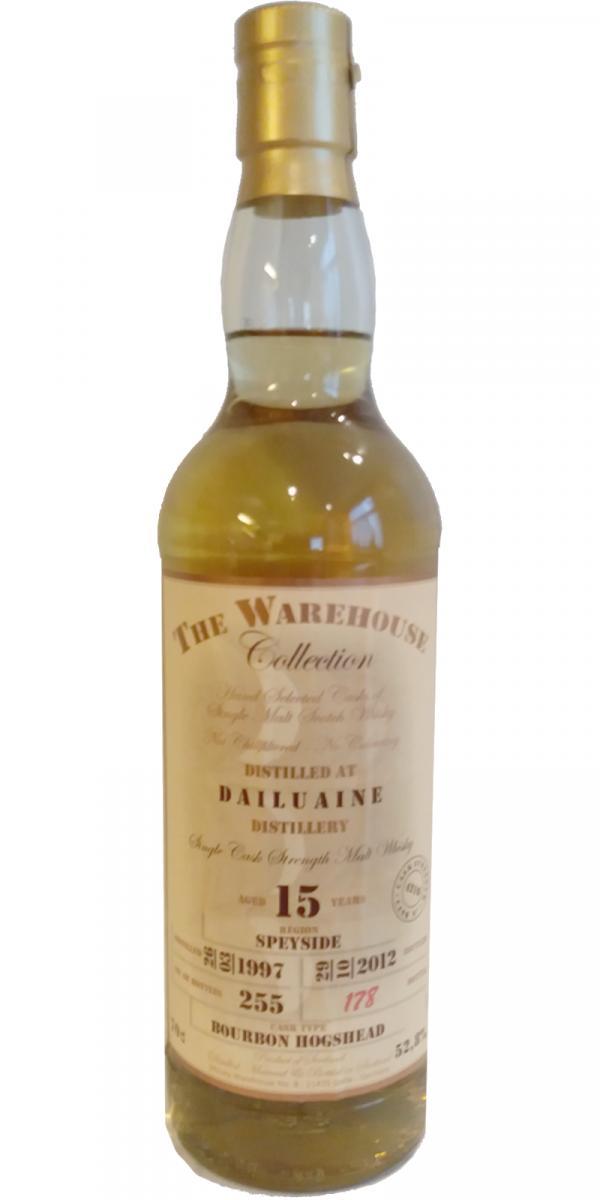 Dailuaine 1997 WW8  The Warehouse Collection