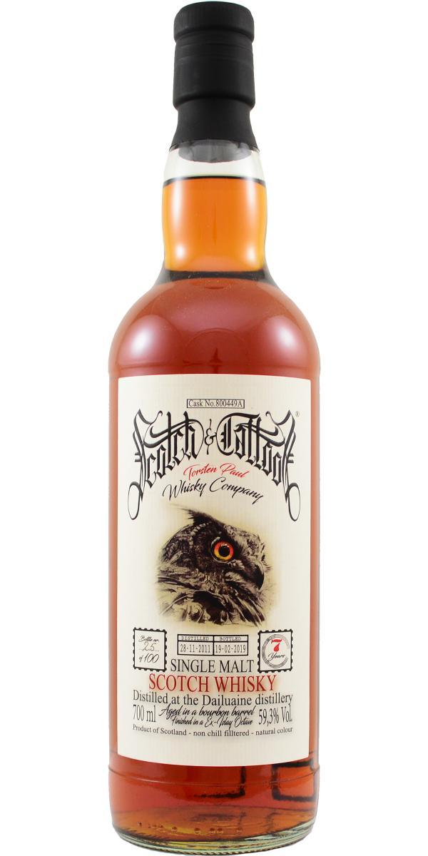 Dailuaine 2011 TPWC  Scotch & Tattoos