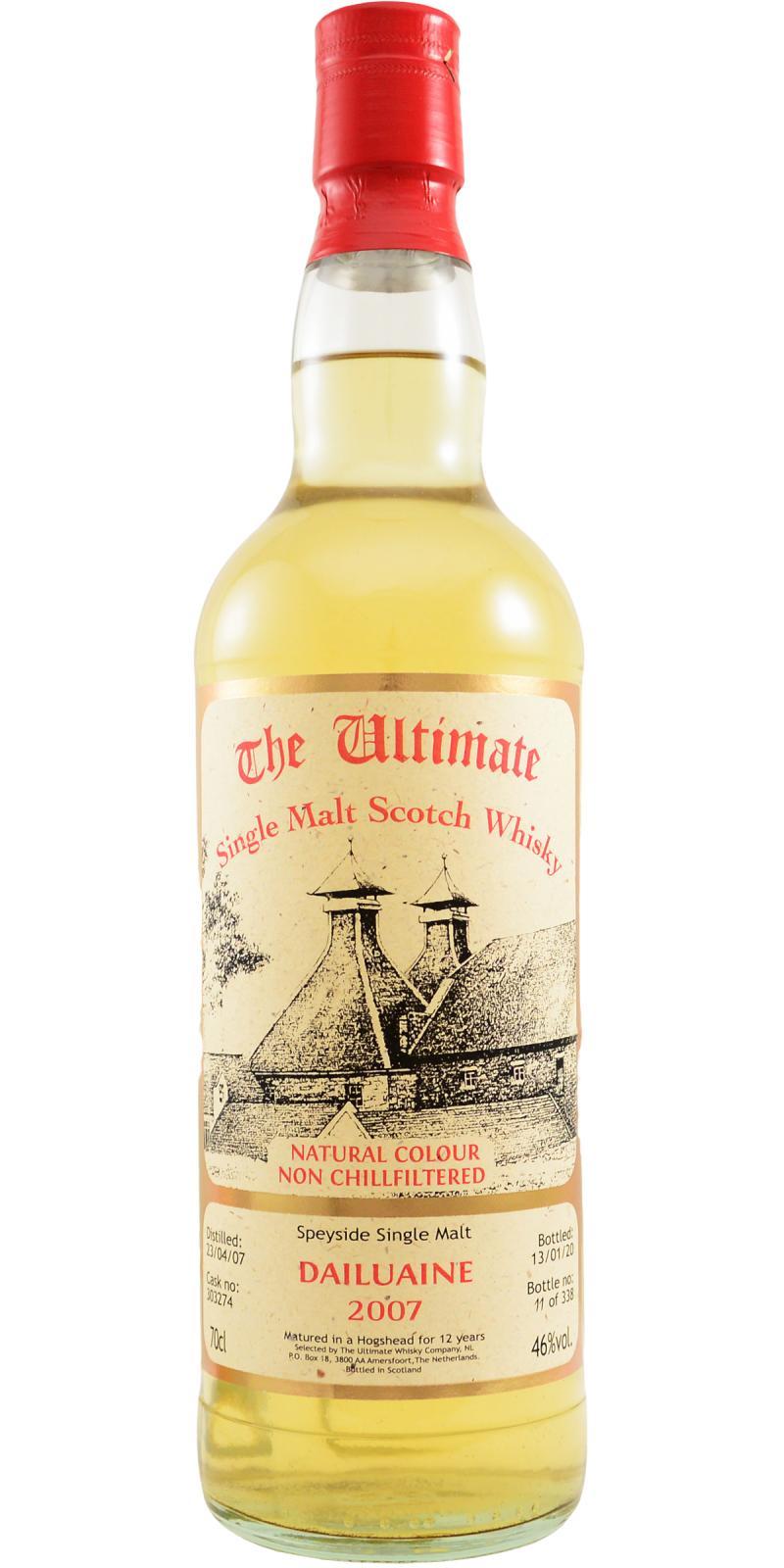 Dailuaine 2007 vW  The Ultimate