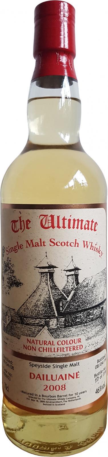 Dailuaine 2008 vW  The Ultimate